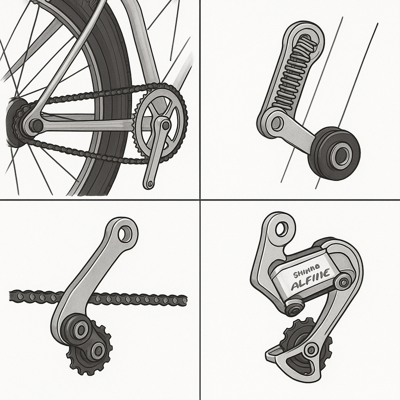 Electric Bicycle Chain Tensioner Guide for DIY E-Bike Builders