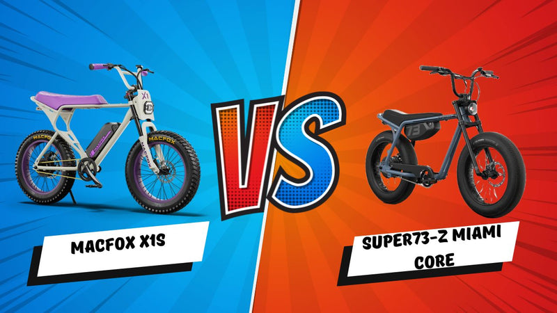 Macfox X1S vs SUPER73-Z Miami | Macfox Electric Bike