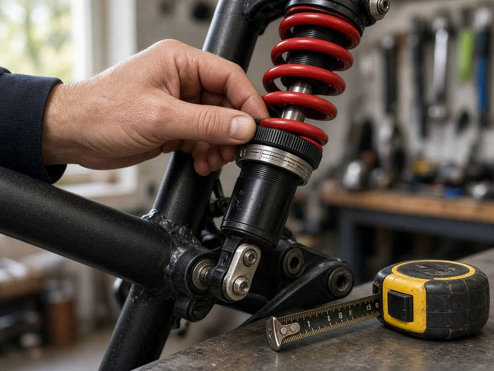 Coil Shock Sag Is Still Too Large at the Preload Limit