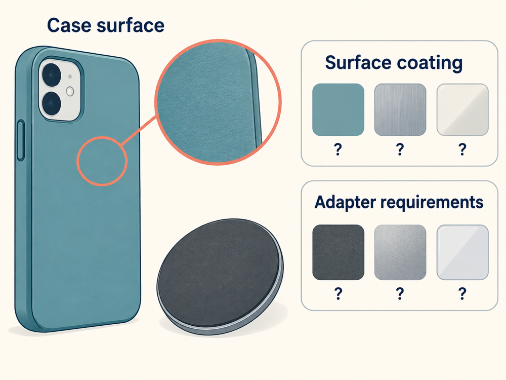 Will a Universal Phone-Mount Adapter Bond to Your Case?