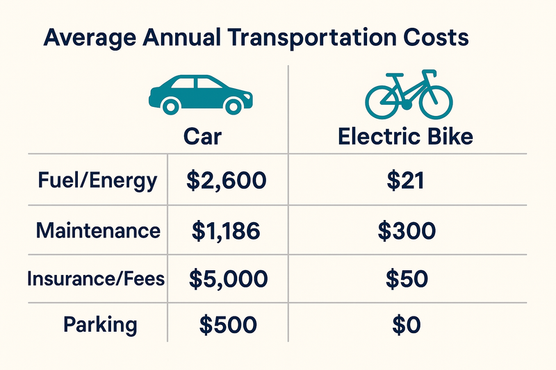 How Much Are Electric Bike Commuters Saving?