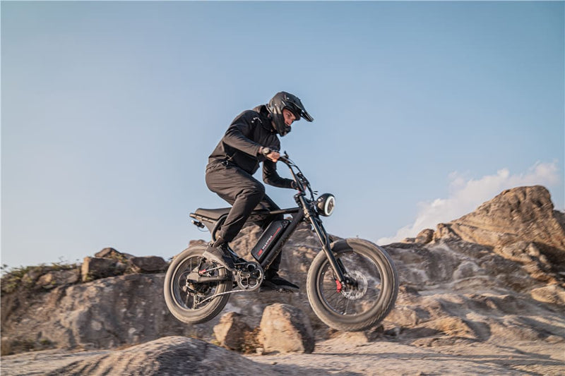 lithium electric bicycle EUYBIKE Foldable Bike for Adults, 48V 20Ah Removable Battery up to 80Miles, 20" Fat Tire 1000W Peak Motor Dirt Ebike Adult Electric for Beach Mountain E Bike Experience a smoother Zeus & Ruta 20 in.