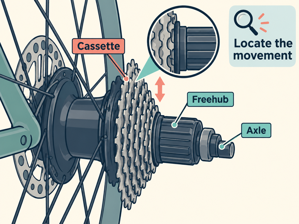 Cassette Has Side Play but the Wheel Is Secure: What to Check