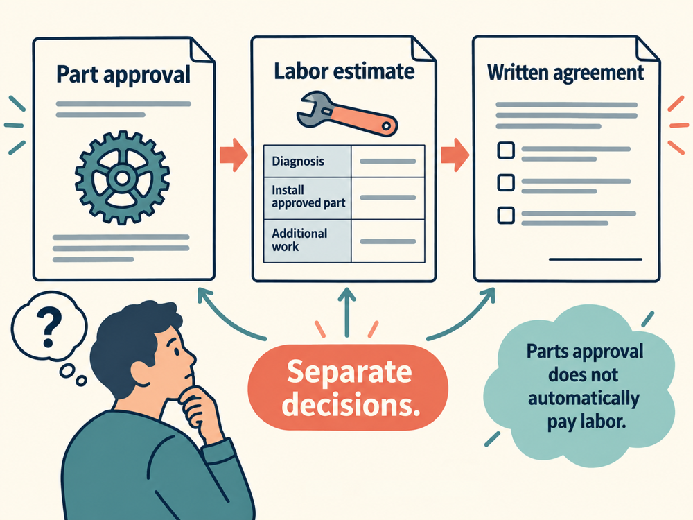 Warranty Part Approved: Who Pays the Local Bike Shop's Labor?