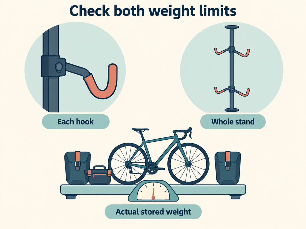 Can a Floor-to-Ceiling Bike Stand Safely Hold Your E-Bike?