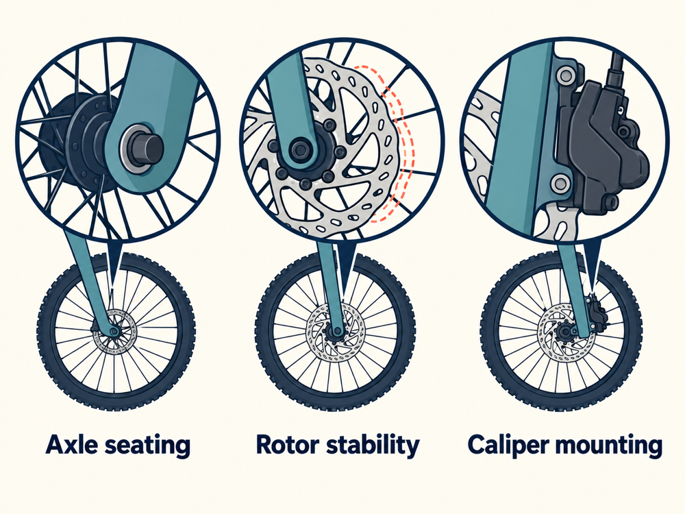 Hydraulic Brake Caliper Will Not Center After Repeated Attempts