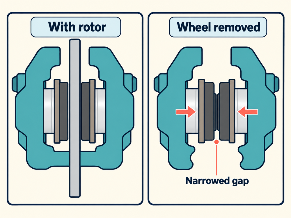 Squeezed a Hydraulic Brake With the Wheel Off: What to Do Next