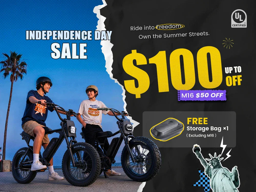 Macfox Independence Day Sale: Ride into Freedom. Own the Summer Streets.