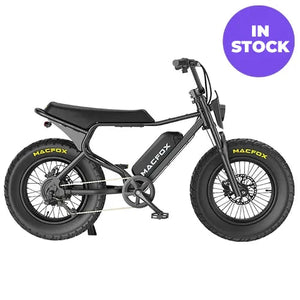 Macfox X7 and X7L fat tire e-bike fit comparison