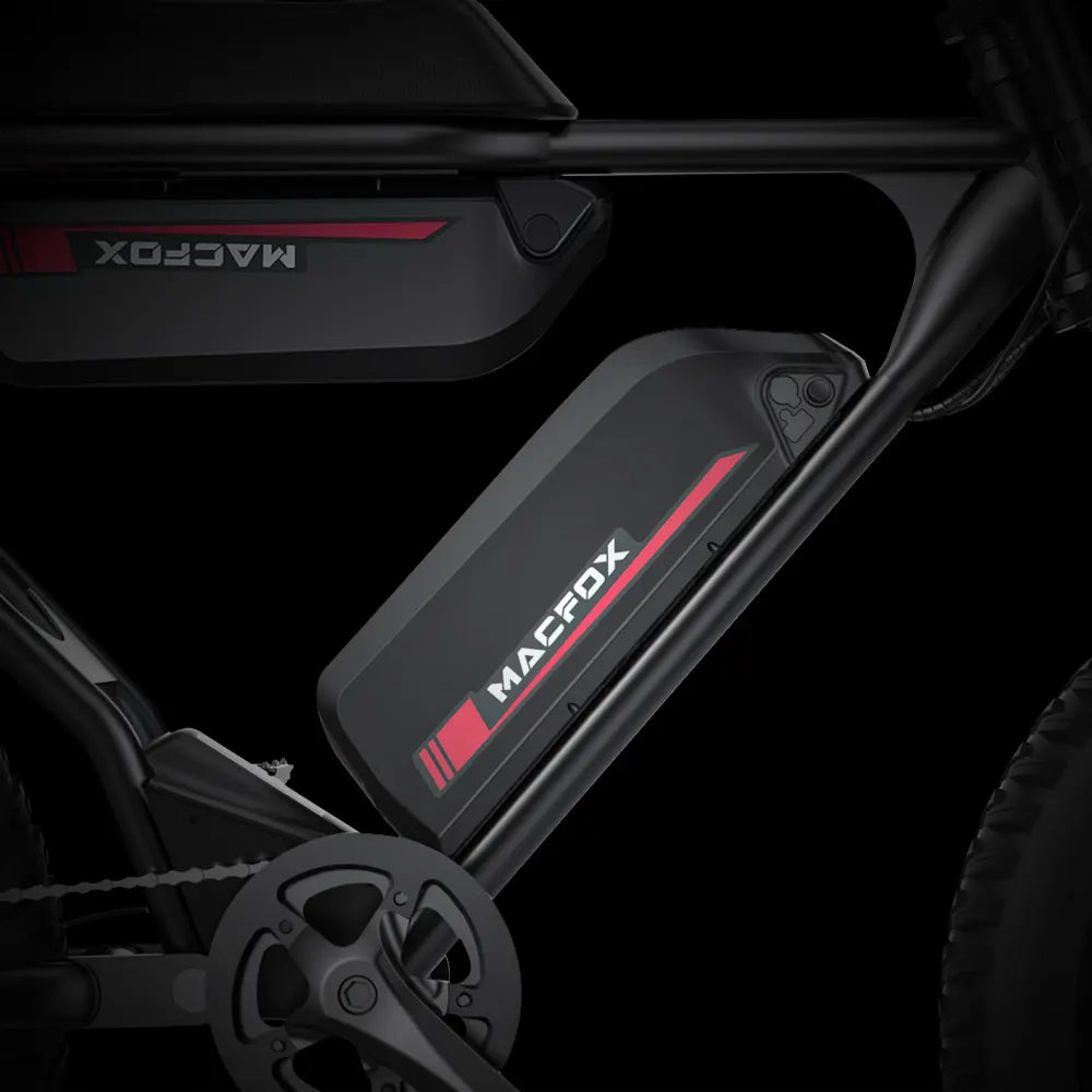According to laboratory tests conducted by our engineers, with an average rider weight and cruising steadily in second gear on paved roads—the X2 can achieve up to 45 miles of range with a single battery, and up to 90 miles with dual batteries.
