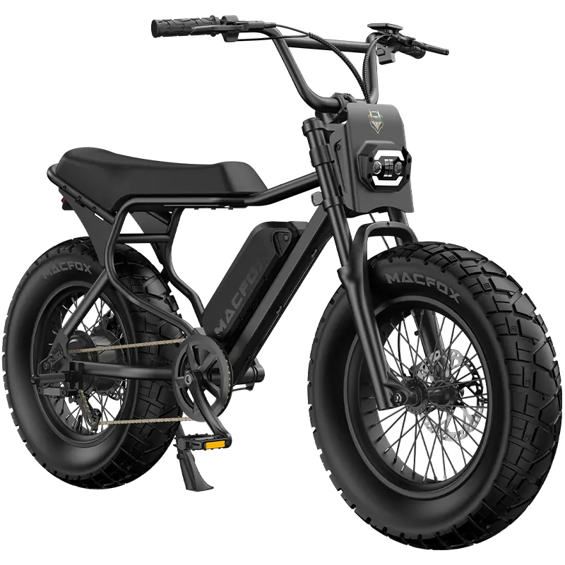 Macfox X7 fat tire moto-inspired electric bike
