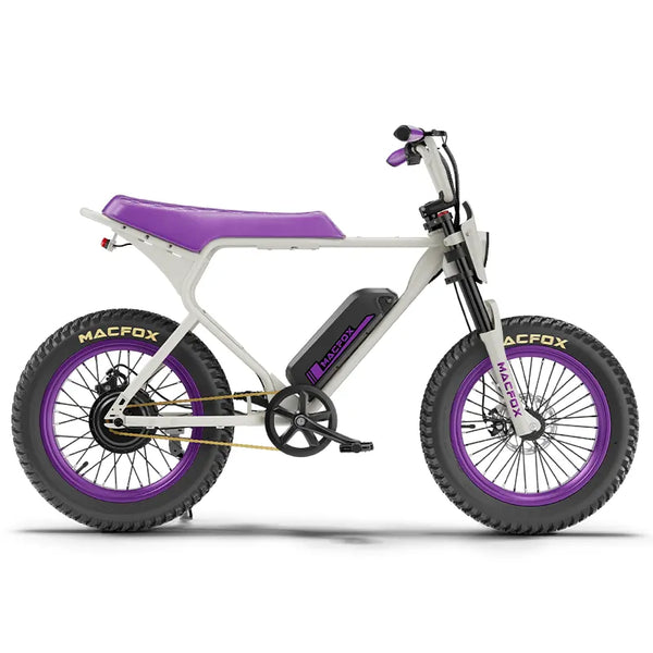 e＊mama Macfox X1S x Bs.zay - Ultimate Custom Moped Style Electric Bike
