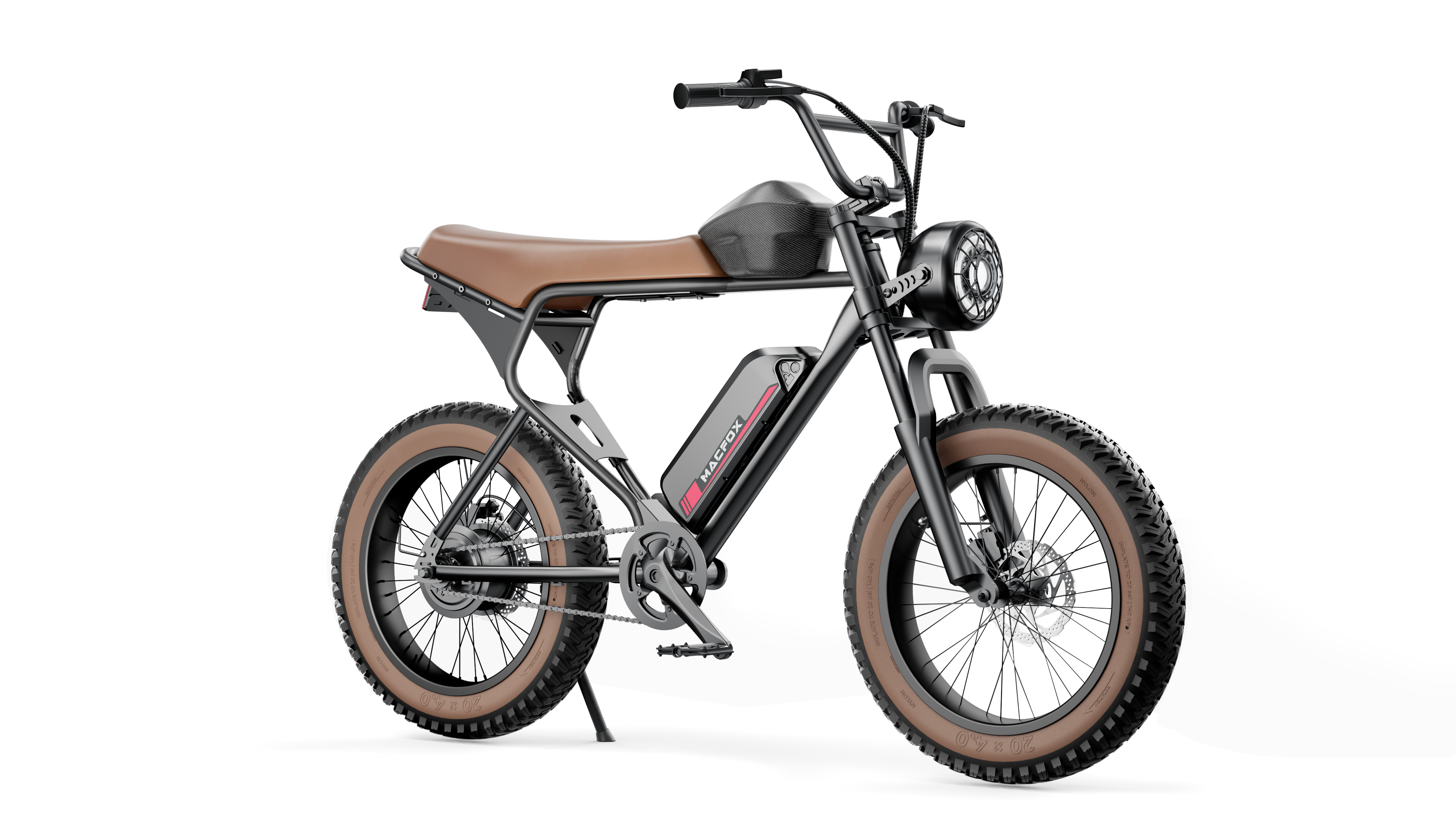 MACFOX E-Bike X1S Hydraulische Scheibenbremse Ersatzset – Bremshebel, Sättel, Schläuche & Scheiben