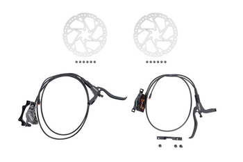 Macfox E-bike Four-Piston Hydraulic Disc Brake Replacement Set