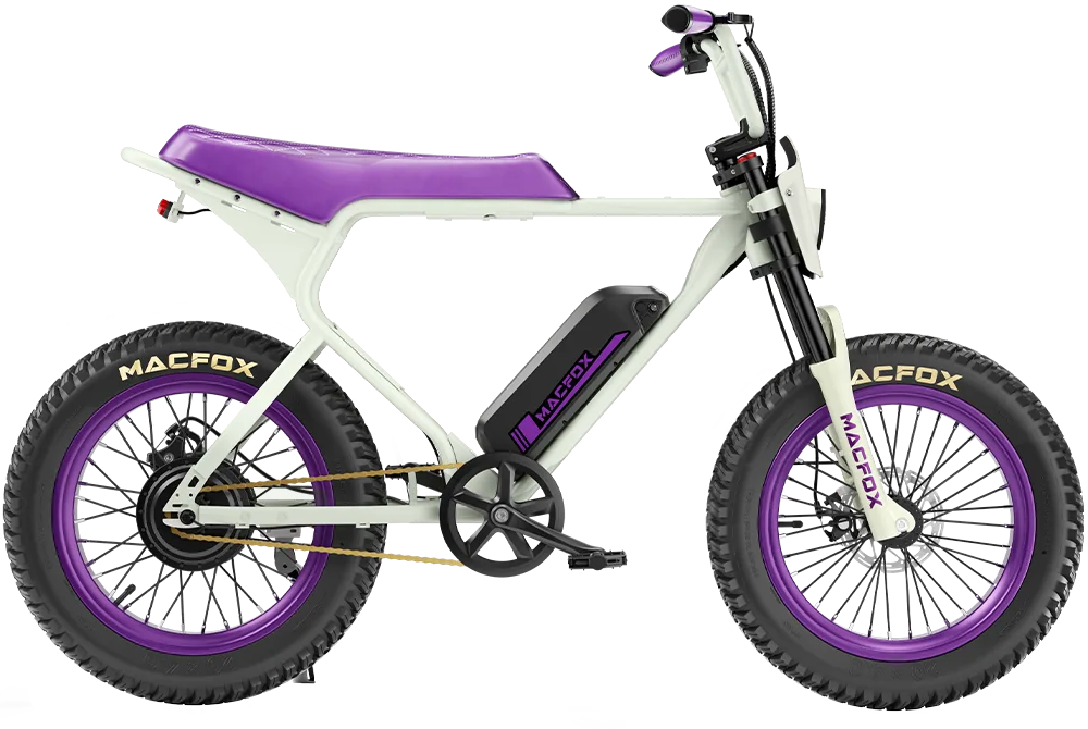 Moped Style Electric Bike | Macfox Electric Bike