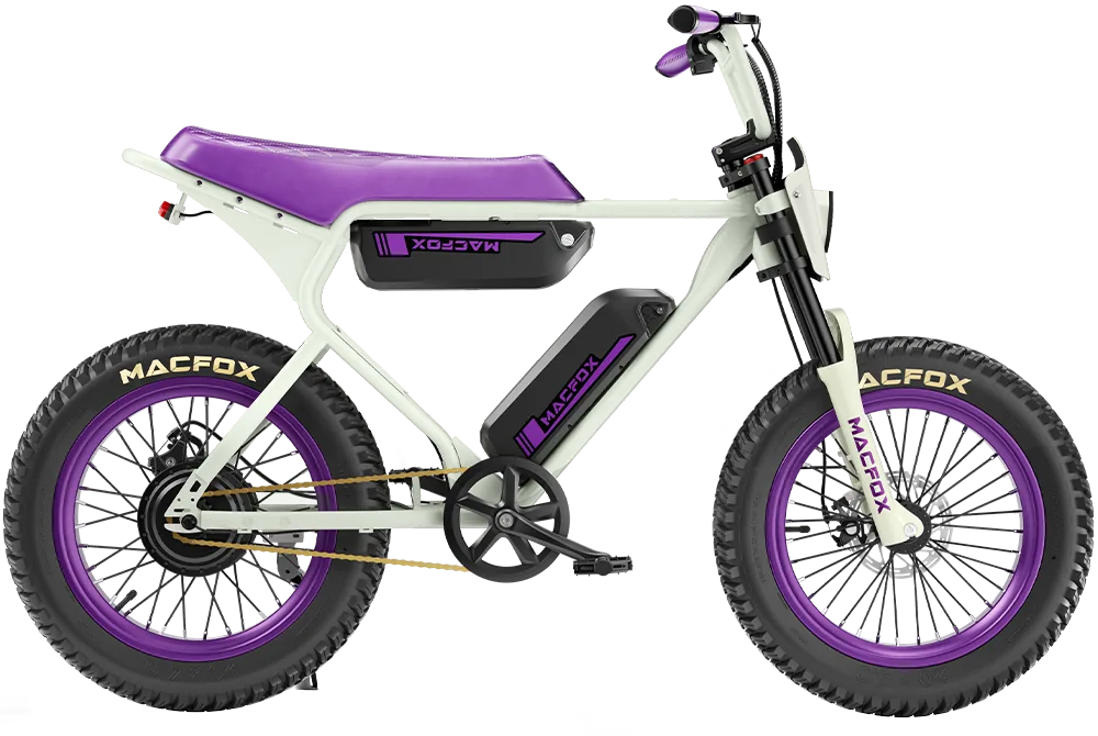 Electric Bike That Looks like a Motorcycle | Macfox Ebike