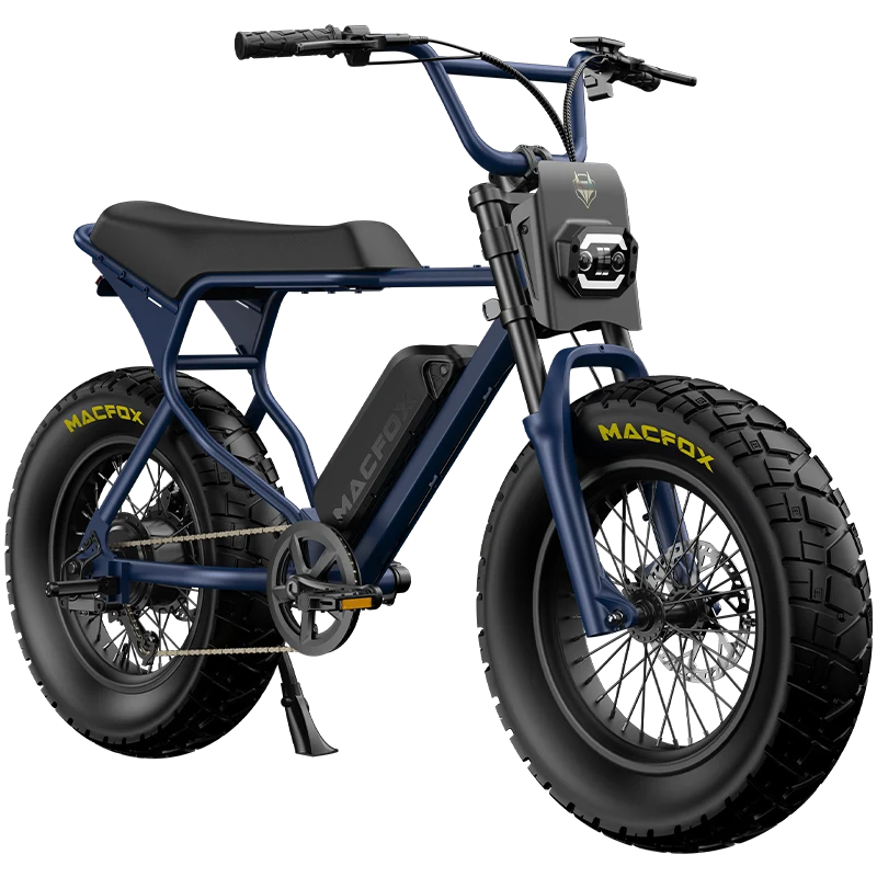 Macfox X7L electric bike blue single battery - urban commuter eBike